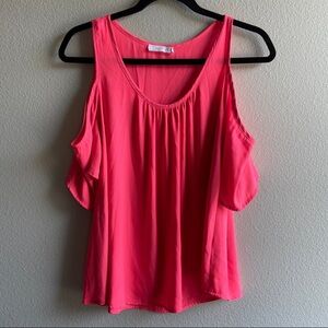 Lush Women's Cold Shoulder Top